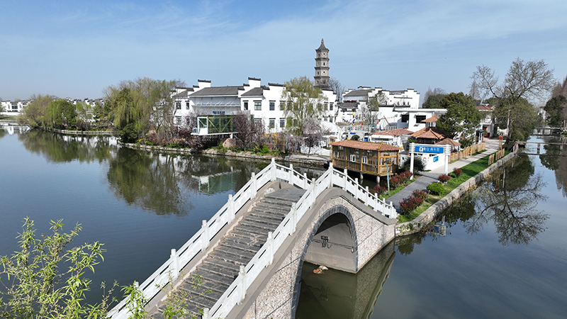 犁橋水鎮(zhèn)。銅陵市委宣傳部供圖